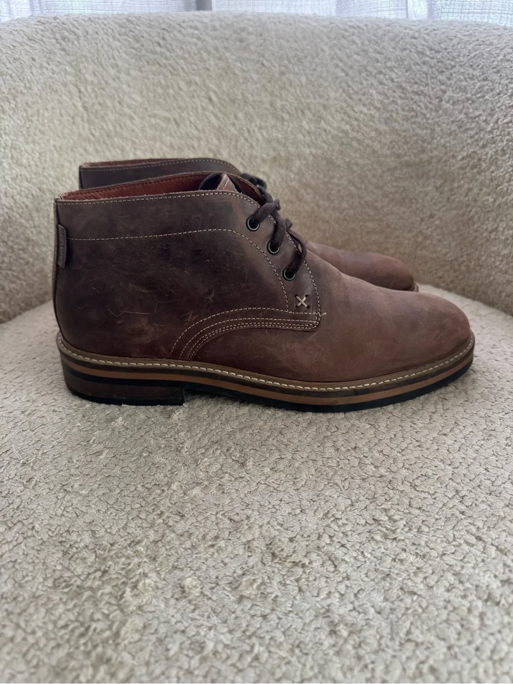 Wolverine 1883 Francisco Chukka Boots Men’s 9 Brown Leather